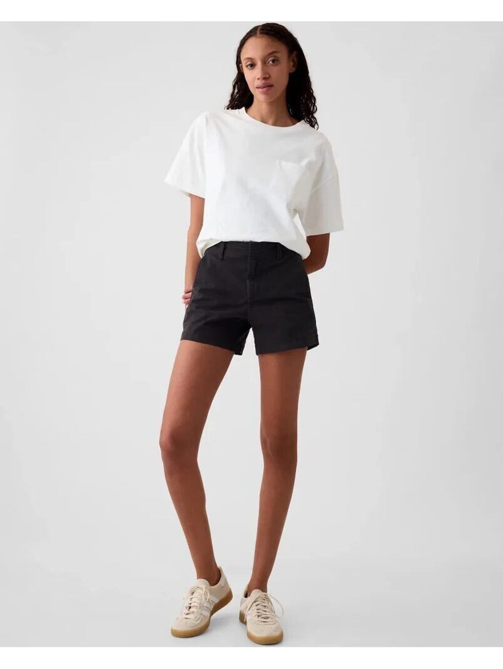 Gap Black Downtown Khaki Shorts 6T
